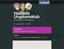 Tablet Screenshot of hasseris.ungaalborg.dk