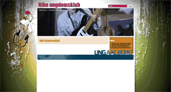 Desktop Screenshot of nibe.ungaalborg.dk
