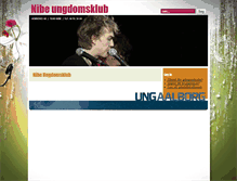 Tablet Screenshot of nibe.ungaalborg.dk